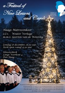A Festival of Nine Lessons and Carols @ Kloosterkerk Den Haag